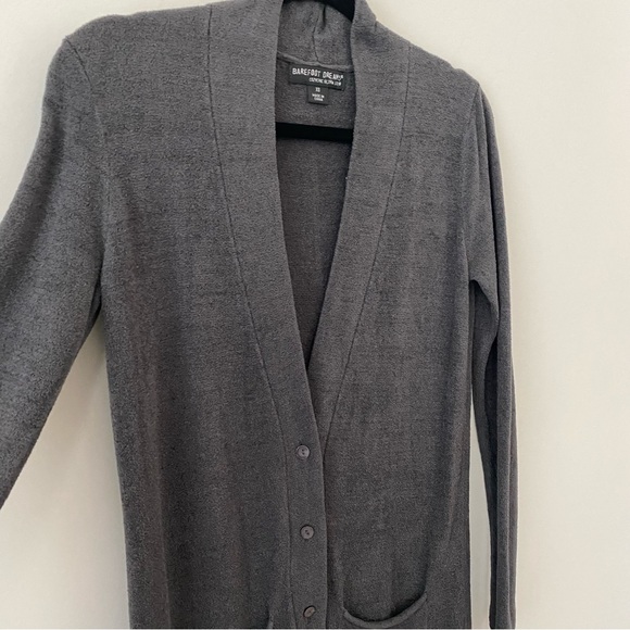 Barefoot Dreams 496 Cozychic Ultra Lite Long Duster Cardigan - Picture 5 of 11